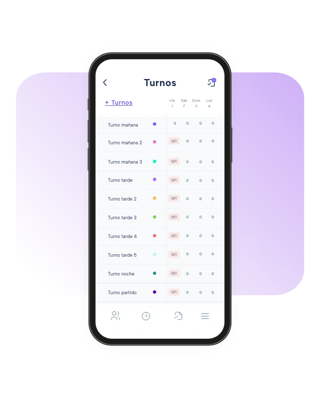 Gestión de turnos de empleados gestion de turnos de empleados